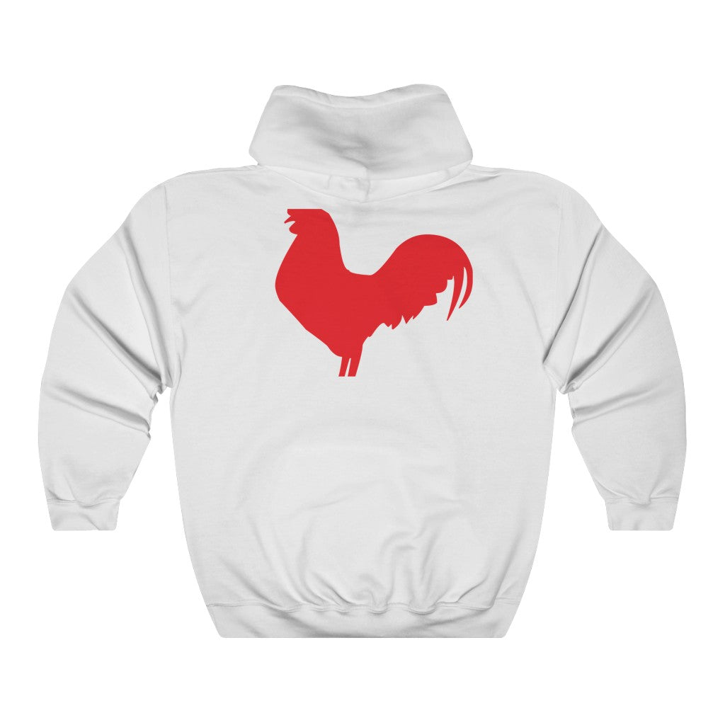 TOP WHO TOPS TOPS Grey Unisex Heavy Blend™ Hooded Sweatshirt