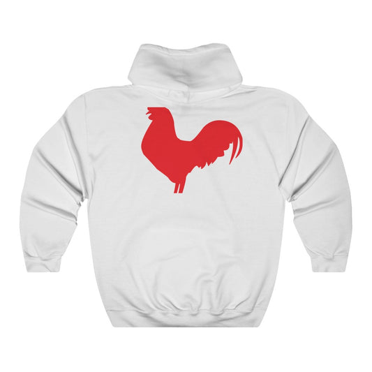 TOP WHO TOPS TOPS Grey Unisex Heavy Blend™ Hooded Sweatshirt