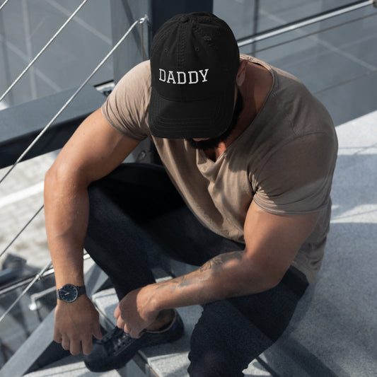 Daddy Distressed Dad Hat