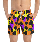 Men's Swim Trunks Purple Mango Camouflage DSTB Design