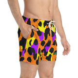 Men's Swim Trunks Purple Mango Camouflage DSTB Design