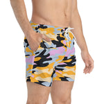 Camouflage Swim Trunks - Melted Icee Design - Quick Dry