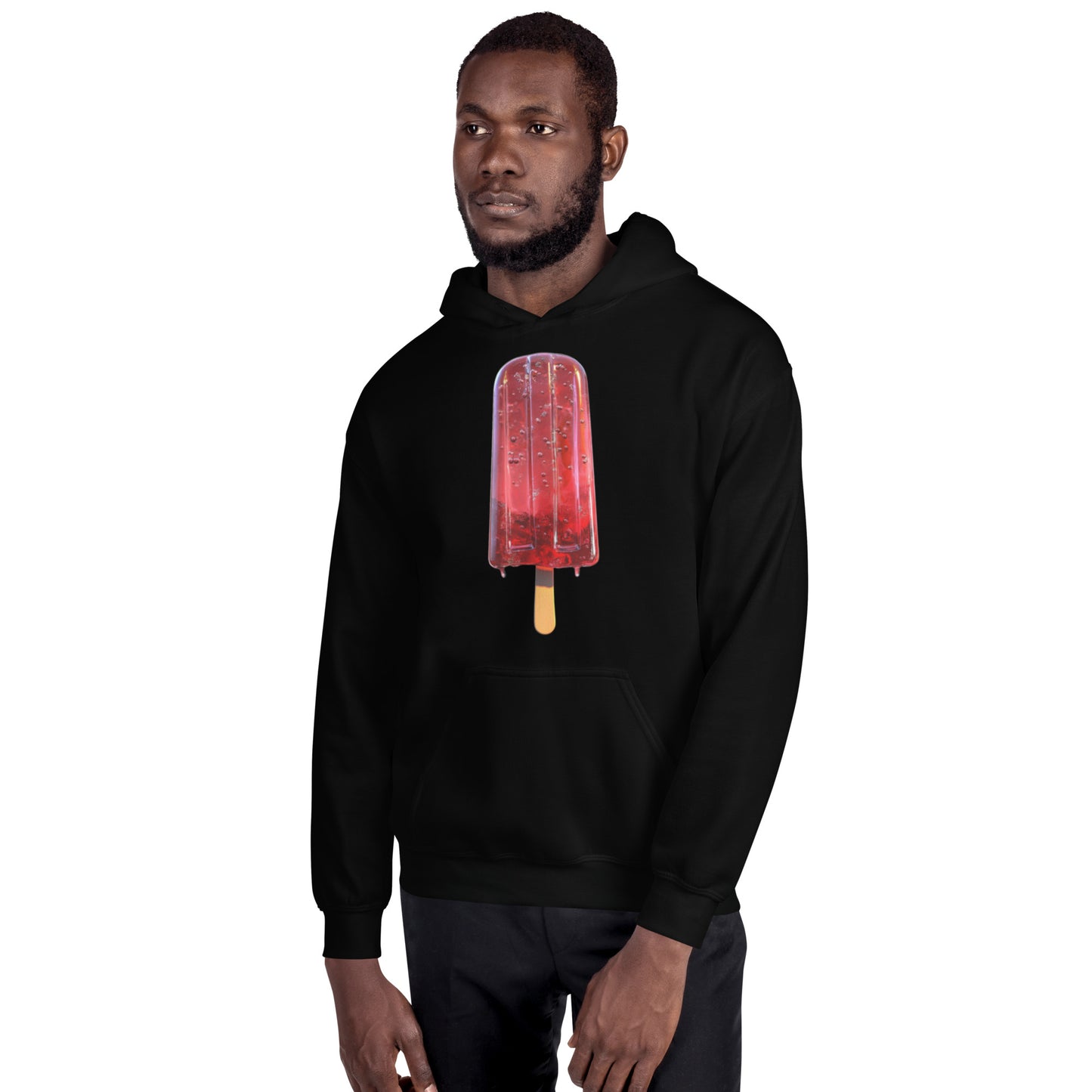 Daddy's Secret Toolbox Big Stick Hoodie perfect for cold nights and hot sessions. Red Flavor popsicle.
