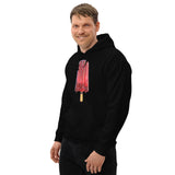 Daddy's Secret Toolbox Big Stick Hoodie perfect for cold nights and hot sessions. Red Flavor popsicle.