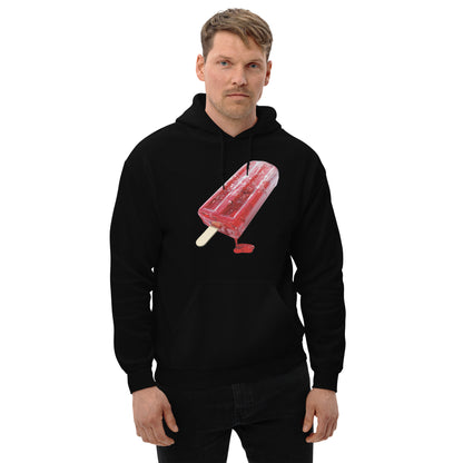 Daddy's Secret Toolbox Iceee Love Stick Drip Hoodie perfect for cold nights and hot sessions. Red popsicle.