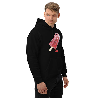 Daddy's Secret Toolbox Iceee Love Stick Drip Hoodie perfect for cold nights and hot sessions. Red popsicle.