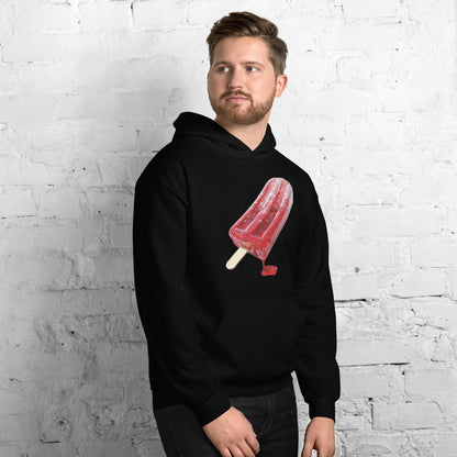 Daddy's Secret Toolbox Iceee Love Stick Drip Hoodie perfect for cold nights and hot sessions. Red popsicle.