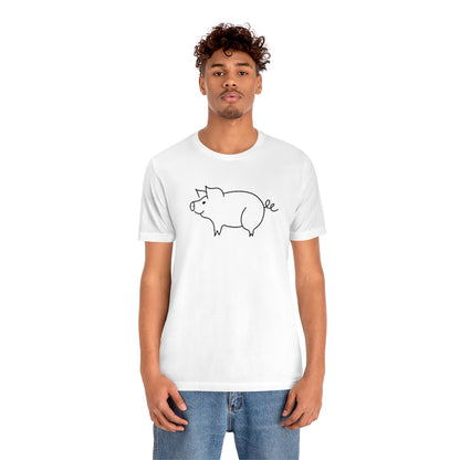 Pig Unisex Jersey Short Sleeve Tee