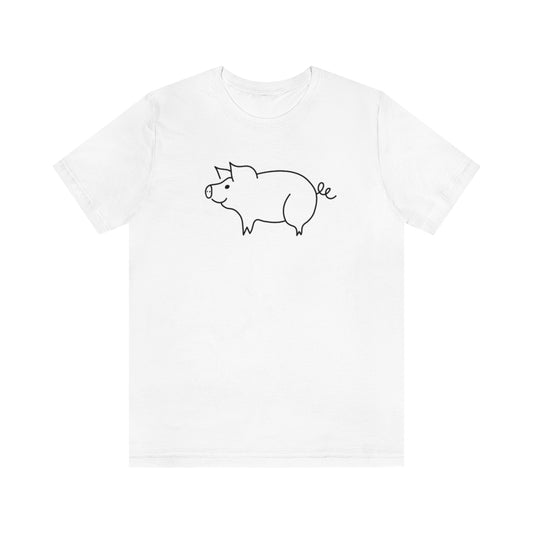 Pig Unisex Jersey Short Sleeve Tee