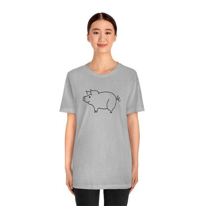 Pig Unisex Jersey Short Sleeve Tee