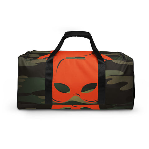 DSTB Daddys Secret Tool Box Orange Camo Rabbit Logo Duffle bag