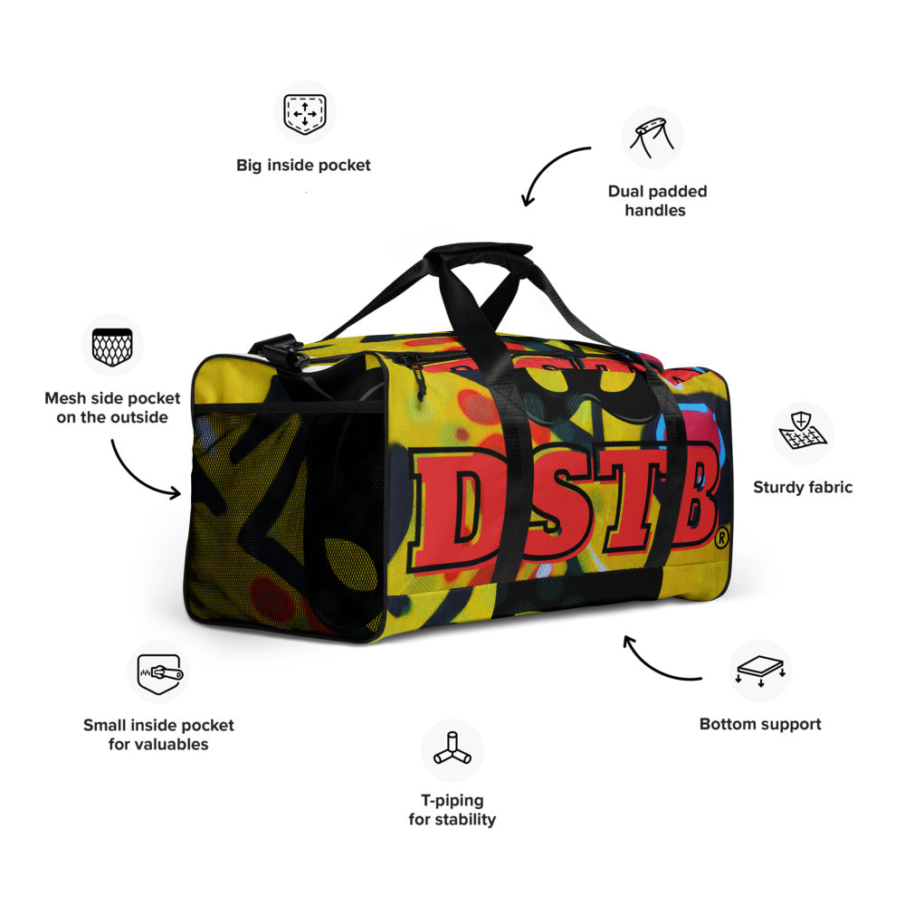 DSTB Daddys Secret Tool Box Yellow Tail Rabbit Logo Duffle bag