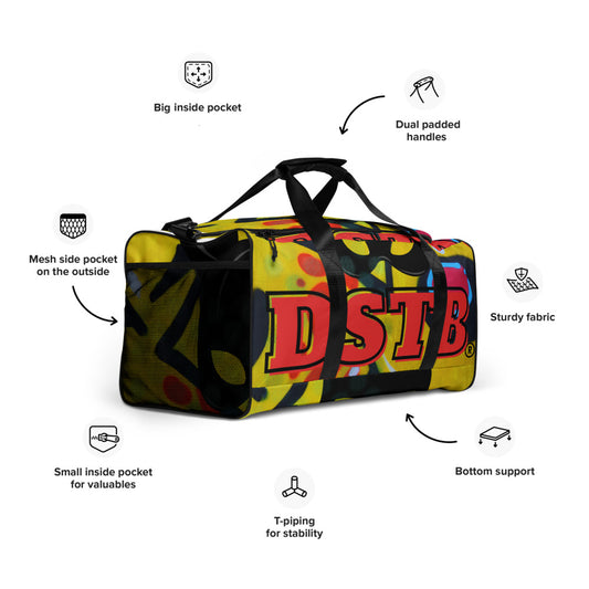 DSTB Daddys Secret Tool Box Yellow Tail Rabbit Logo Duffle bag