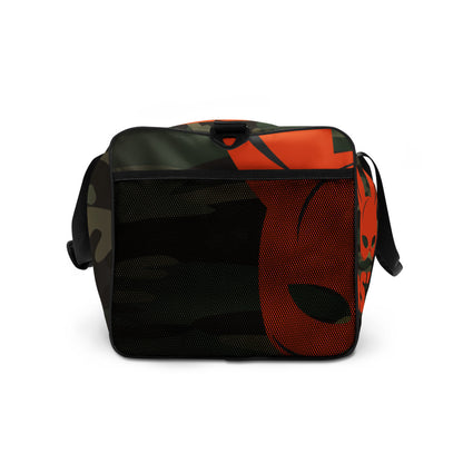DSTB Daddys Secret Tool Box Orange Camo Rabbit Logo Duffle bag