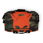DSTB Daddys Secret Tool Box Orange Camo Rabbit Logo Duffle bag