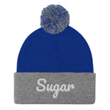 Sugar Pom Pom Knit Cap