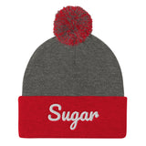 Sugar Pom Pom Knit Cap