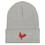 Red Rooster Cuffed Beanie