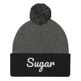 Sugar Pom Pom Knit Cap