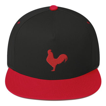 Red Rooster Flat Bill Cap