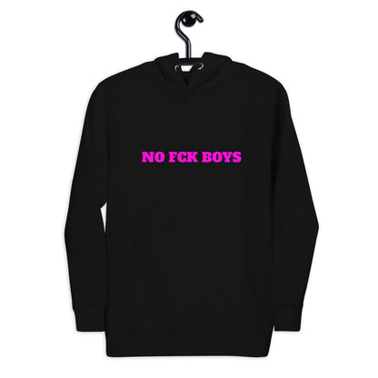 No Fuck Boys allowed. Keep the fuck boys over there. Don't bring no fuck boys over here. No fuck boys hoodie. Fuck boys hoodie. No Fuck boys makes a great gift. No Fuck Boys Hot pink hoodie. 
