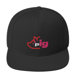 Pig Insignia Logo Snapback Hat