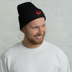 Red Rooster Cuffed Beanie