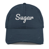 Sugar Distressed Dad Hat