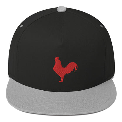 Red Rooster Flat Bill Cap