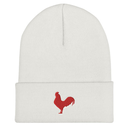 Red Rooster Cuffed Beanie