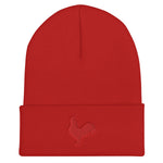 Red Rooster Cuffed Beanie