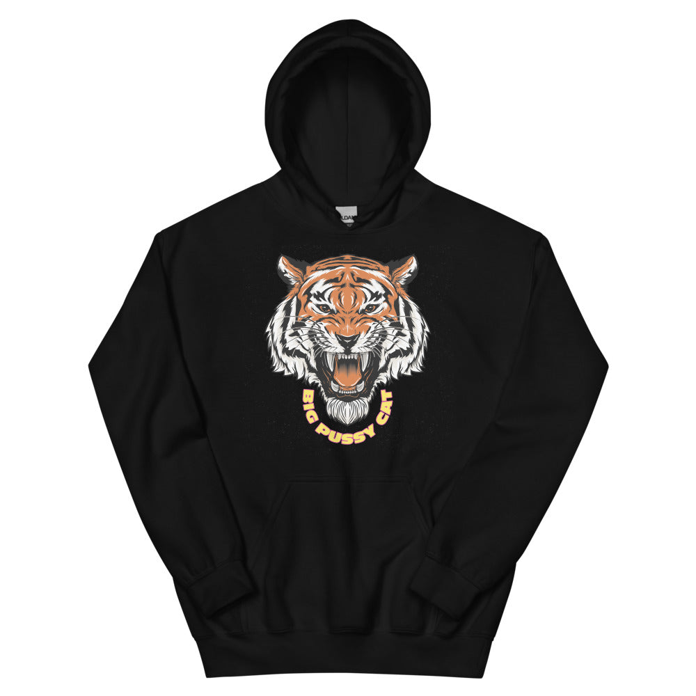 Big Pussy Cat Hoodie by Daddys Secret Toolbox