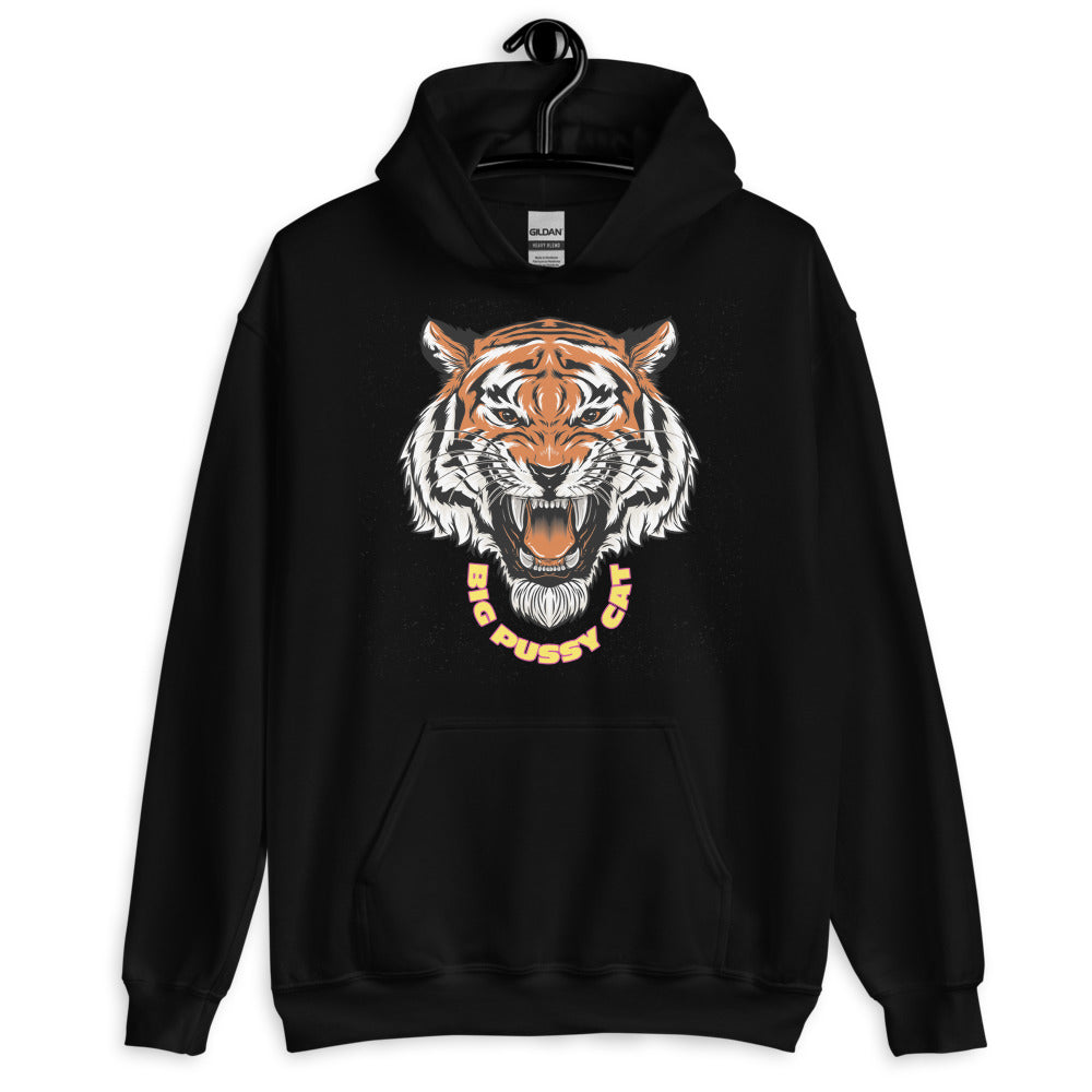 Big Pussy Cat Hoodie by Daddys Secret Toolbox