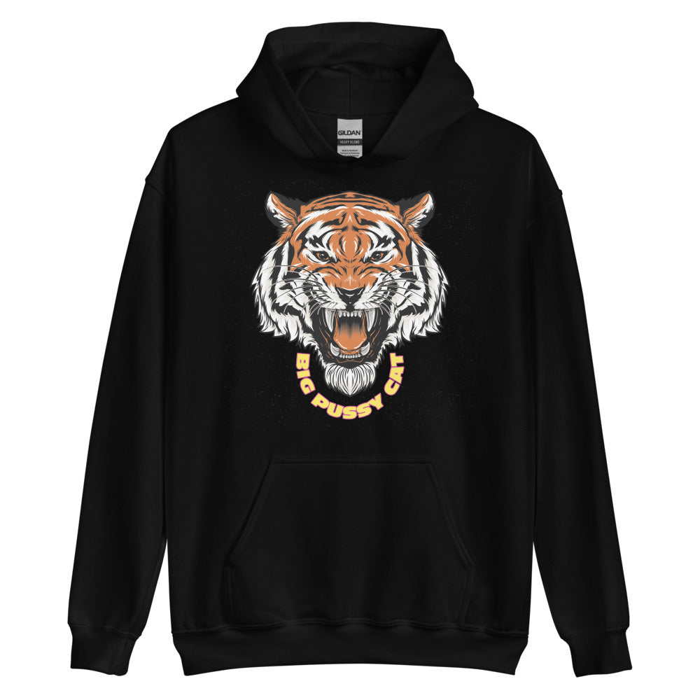 Big Pussy Cat Hoodie by Daddys Secret Toolbox